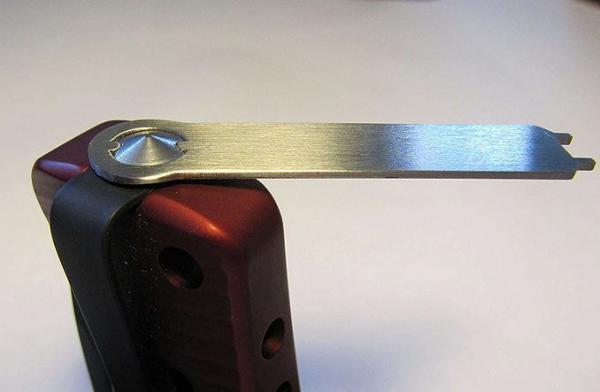 Lionsteel SR2 Aluminium Green handle Black blade Çakı