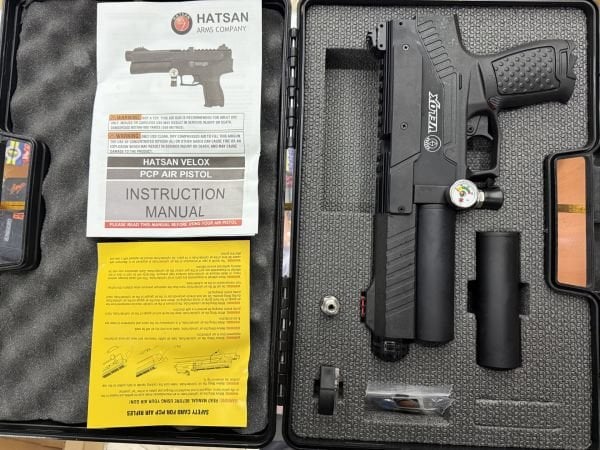 Hatsan Velox Pcp Havalı Tabanca 4,5