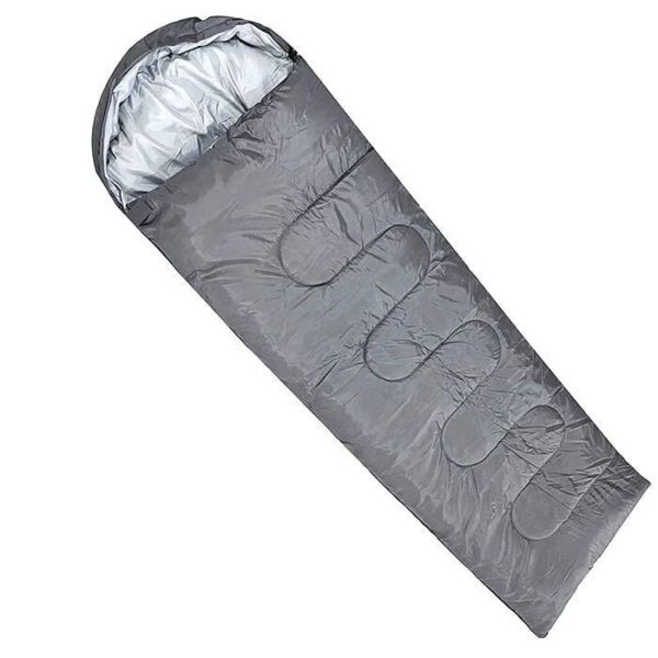 S. DFT Düz Başlık(190+30cm)x75 Gri 5/15° Uyku Tulumu