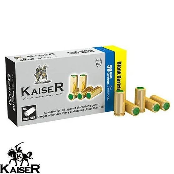 Kaiser 9mm Kurusıkı Ses Mermisi